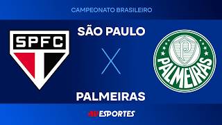 São Paulo x Palmeiras - AO VIVO - 21/03/2026 - Brasileirão