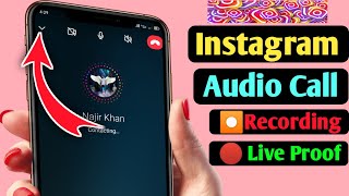 Instagram Audio Call Recording 2023 | INSTAGRAM Voice Call Recording | WebSocial 1.2M