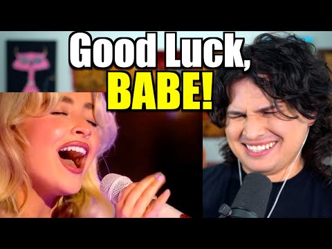 Sabrina Carpenter TAKES ON Chapell Roan l Vocal Coach Reacts to \"Good Luck, Babe!\" Cover