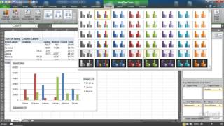 Download the video "Formatting the Pivot Chart - 2010 Excel Pivot Tables"