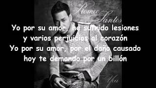La Demanda-Romeo Santos, Raulin Rodriguez Lyrics(LETRA)