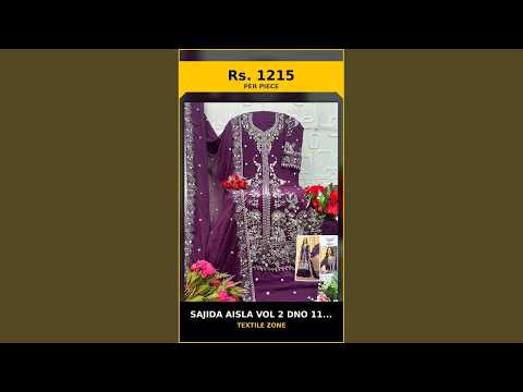 Sajida Aisla Vol 2 Dno 1166 ABCD – product video thumbnail