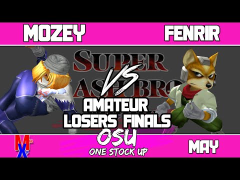 OSU 5/15 - Mozey (Sheik) vs Fenrir (Fox) - Melee Amateur - Losers Finals