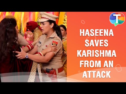 Haseena Malik SAVES Karishma Singh from an attack at a wedding | Maddam Sir update