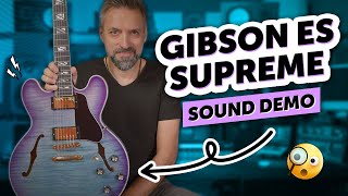 Video thumbnail for Gibson ES Supreme | Gibson's modern take on the 335 | Sound Demo by Guitar Bonedo
