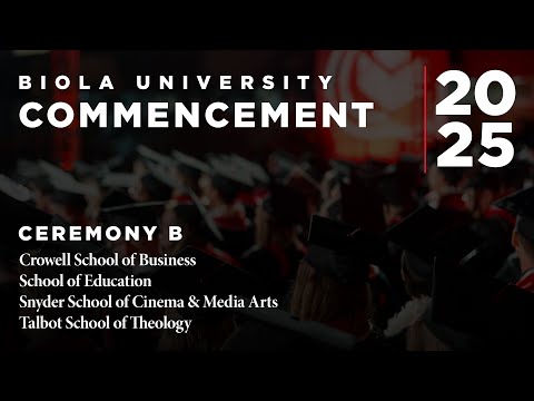 B 2025 Graduation