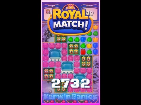 Royal Match Level 2732 - No Boosters Gameplay