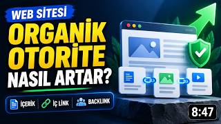 Web Sitesinin Organik Otoritesi Nasıl Artar? İçerik, İç Link ve Backlink