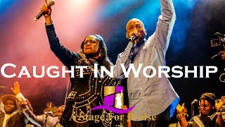 Sinach &amp; Donnie McClurkin Caught In Worship | I Know Who I Am | Festival of Praise 2017