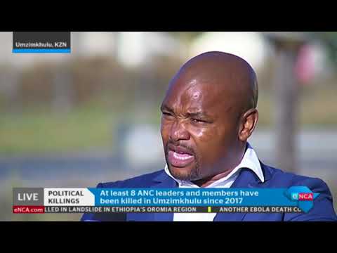uMzimkhulu ANC Secretary on KZN political violence