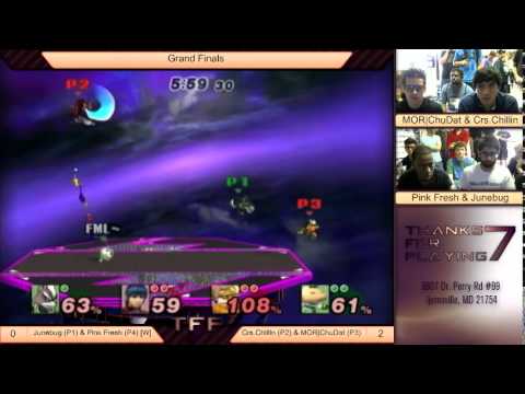 TFP7 - VGz|Junebug (P1) & Pink Fresh (P4) vs CRS.Chillin (P2) & MOR|ChuDat (P3) PM Grand Finals