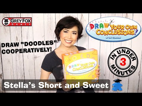 Draw Your Own Conclusions Board Game - Stella's Short and Sweet