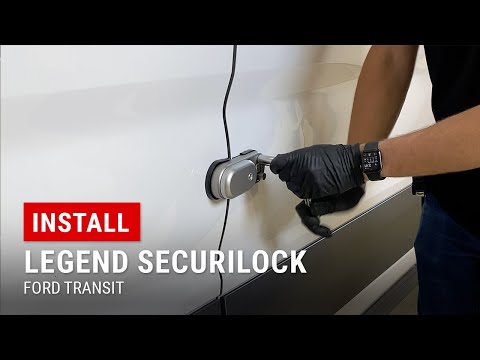 Installing Legend SecuriLock Cargo Van Locks on Ford Transit