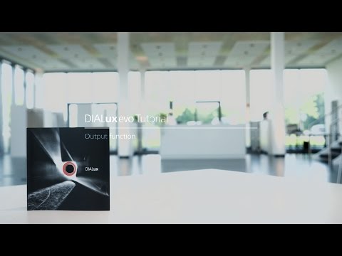 DIALux evo Tutorials for Beginners part 8 — Output function