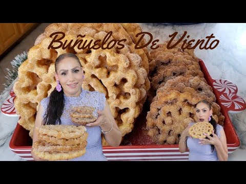 Buñuelos De Viento. Having guests over? Make these! They will love you😊