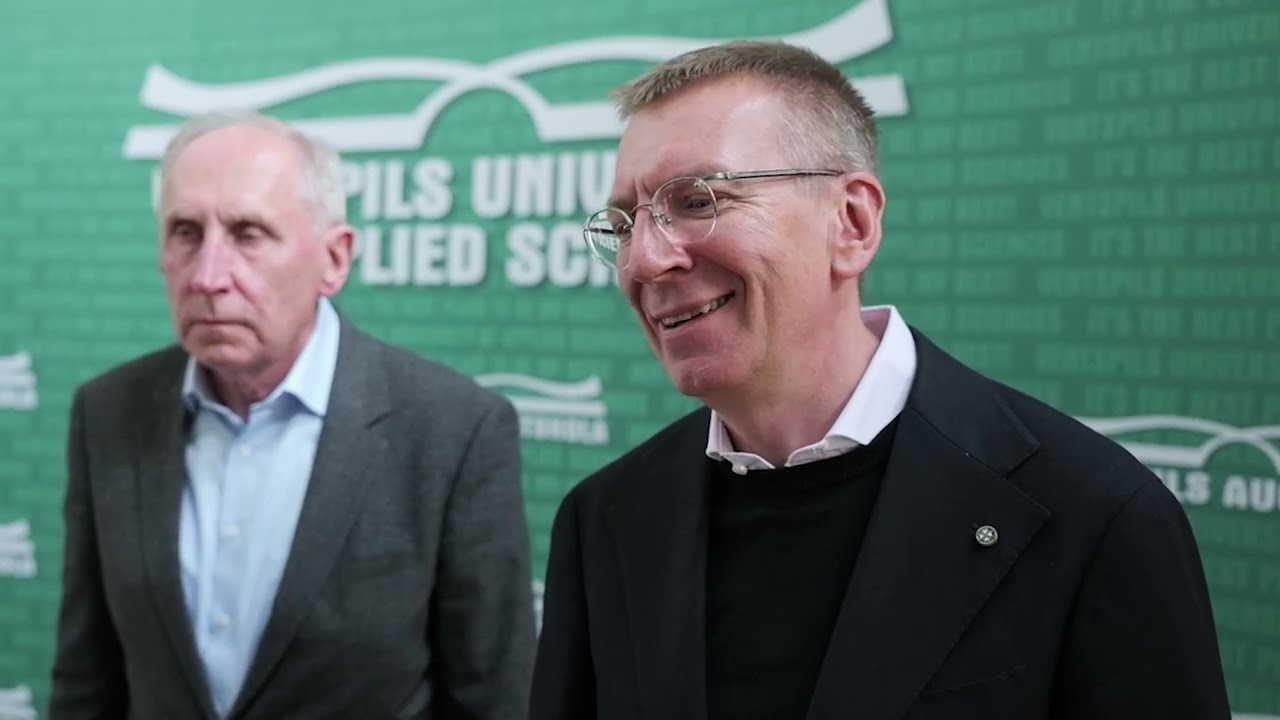 Valsts prezidenta Edgara Rinkēviča darba vizīte Ventspilī