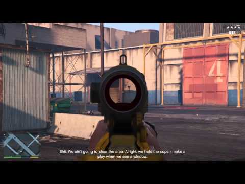 GTA 5 PS4 Walkthrough - Mission #34 - Blitz Play [First Person Guide]