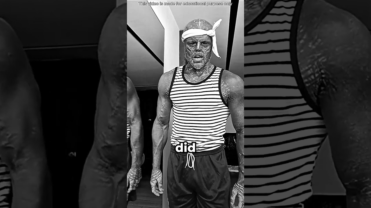 He REGRETS All His Tattoos 😢 (@black.alien.projec)