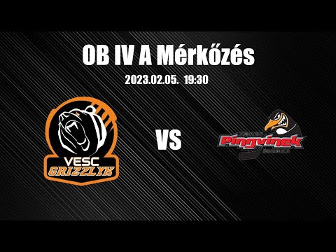 2022-2023 OB IVA-32: VESC Grizzlyk vs. Szombathelyi Pingvinek