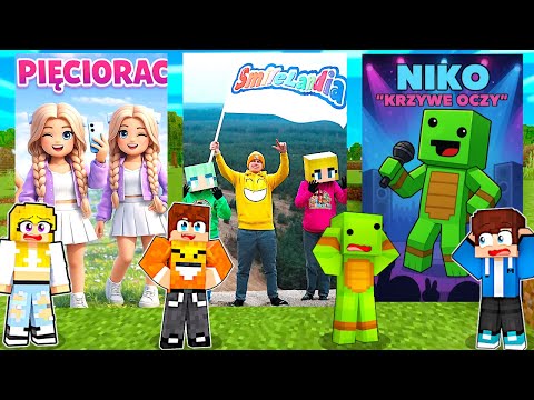 TA GRA POKAZUJE NOWE PIOSENKI YOUTUBERÓW w Minecraft! (SmileLandia, Pati, Majki, Niko, Shiba)