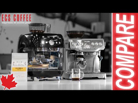 Smeg Manual Espresso Machine vs. Breville Barista Express | Comparison