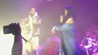 Jhene Aiko Tells Chris Brown He Gotta Eat The P*ssy Like Groceries On Stage At Concert