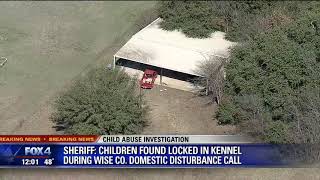 Children rescued from dog kennel