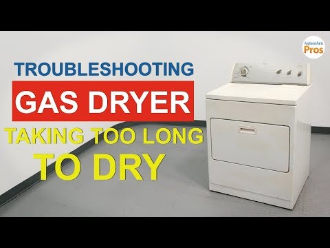 Gas Dryer NOT Drying or Taking Too Long - TOP 7 Reasons & Fixes