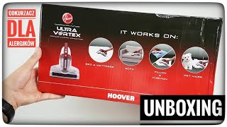 Hoover Ultra Vortex unboxing vacuum cleaner for allergy sufferers