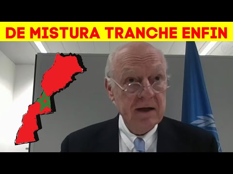 De Mistura Breaks the Silence: Morocco Draws Up the Sahara Roadmap