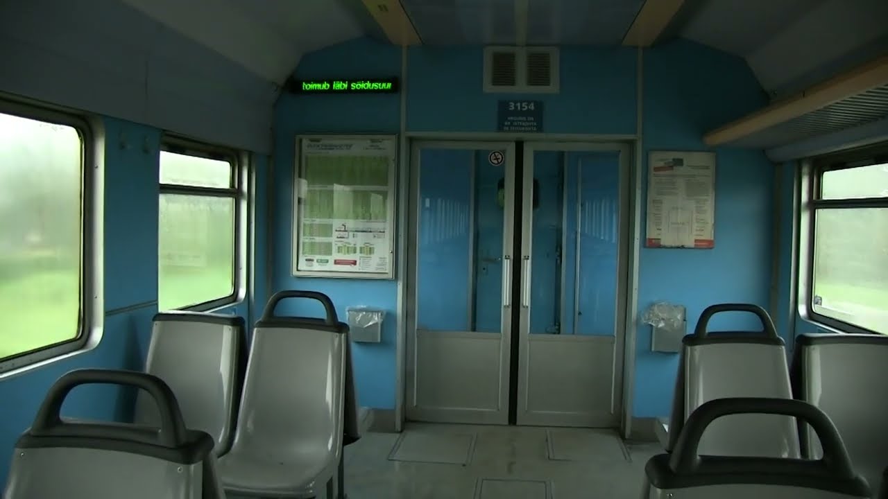 Салон электропоезда ЭР2 / Interior of ER2 EMU