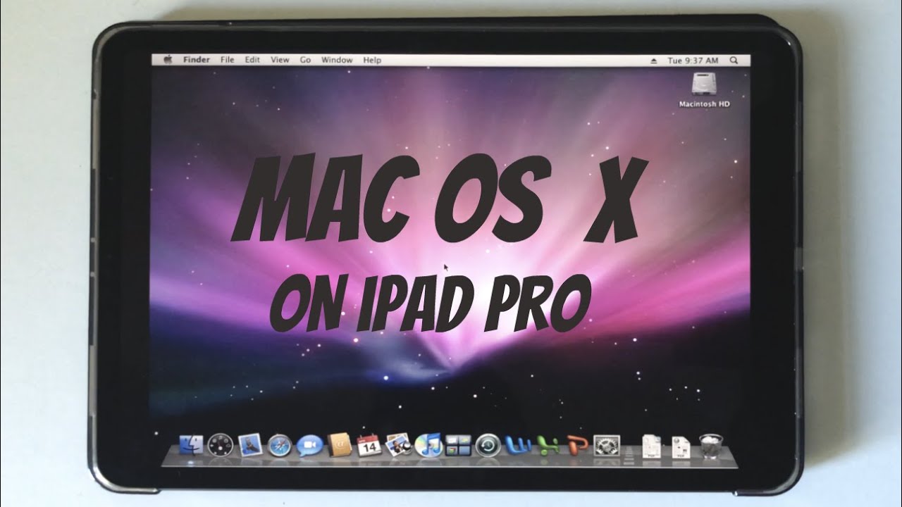 Mac OS X Leopard corriendo en un iPad | Microsiervos