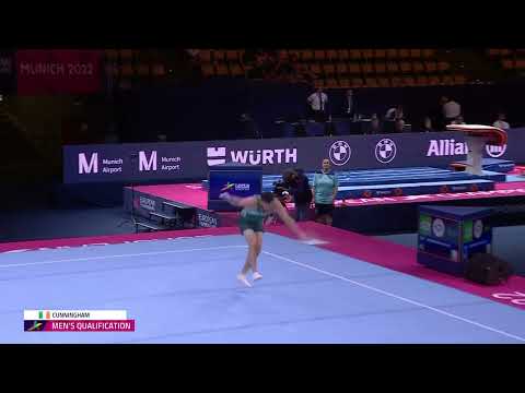 Dominick Cunningham. 2022 European Championships. Qualification. FX