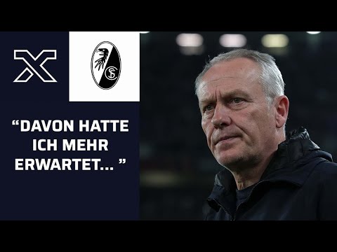 Enttäuscht von seinen Spielern? Das gefiel Streich nicht | Juventus Turin - SC Freiburg 1:0 | UEL