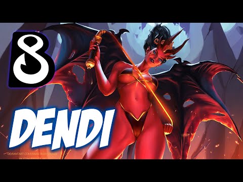 Dendi Queen of Pain Legendary Player - Dota 2 Pro Gameplay [Watch & Learn]