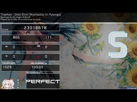 ReplayEdit | firebat92 | 8.44* | Thaehan - Doki-Doki [Wymlaskaj mi Pytonga] +HR