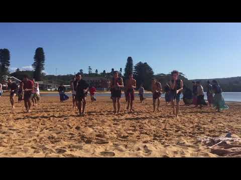 NAISDA Developing Artists Bungul (dance) at Avoca Beach