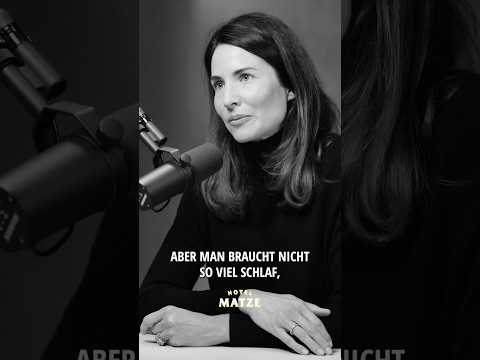 Reichen euch 7 Stunden Schlaf? Dr. Hanna Heikenwälder über Erholung & Risiko | #hotelmatze #podcast
