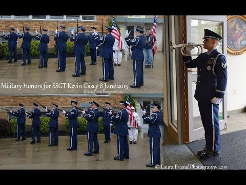 SSGT Kevin Casey - Active Duty US Air Force Military Funeral Buffalo, NY