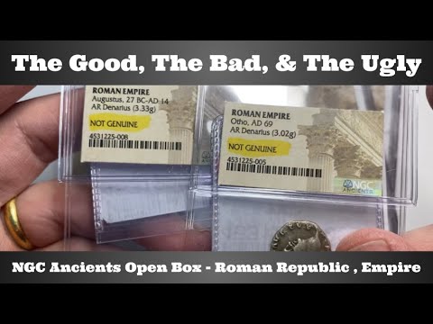 The Good, The Bad, & The Ugly - NGC Ancients Open Box - Roman Republic & Roman Empire