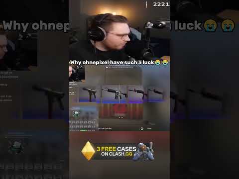 Why ohnepixel have such a luck😭😭😭#csgo #cs2 #ohnepixel