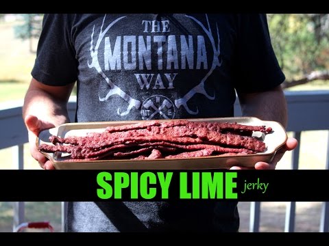 Making Spicy Lime Beef Jerky