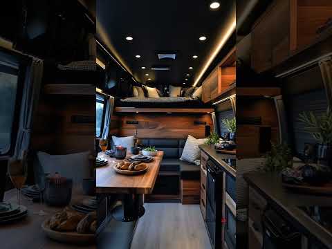 Luxury CamperVan Life Interior Tour | Cozy Tiny Home on Wheels 🚐✨