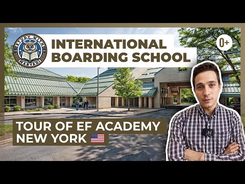 EF Academy NY Campus Tour / Classrooms, Library / International Boarding School in New York