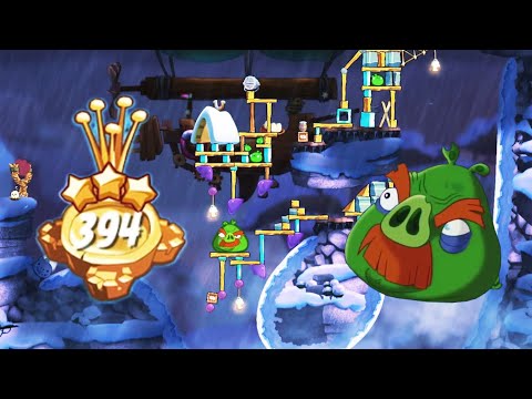Angry Birds 2 Boss Fight! Foreman Pig Level 394 Walkthrough on 5 Rooms