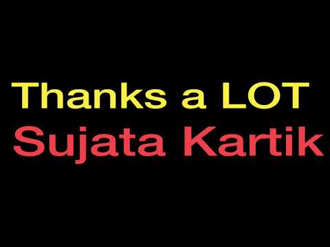 Happy Birthday Wishes Vocal Chops Ft.Sujata Kartik March 4 2020