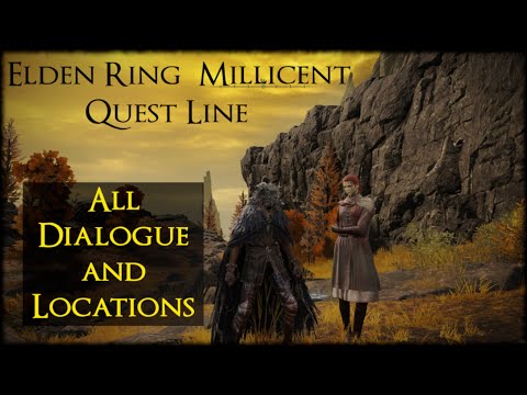 Elden Ring - Millicent Quest Line All Dialogue and Locations