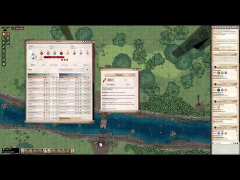 Foundry VTT short video (The Dark Eye 5th) 001