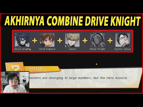 🔥🔥AKHIRNYA COMBINE DRIVE KNIGHT HBU LEVEL 190 [-1CHART ATT TEAM] - ONE PUNCH MAN:The Strongest