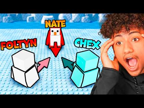 WE PLAYED ROBLOX PENGUIN KNOCKOUT!